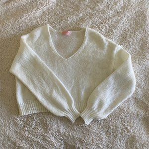 Urban Outfitters White Sweater Size Small